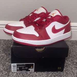 Jordan’s 1 Low red